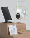 TIEJUS Solar Powered Security Camera-PW1