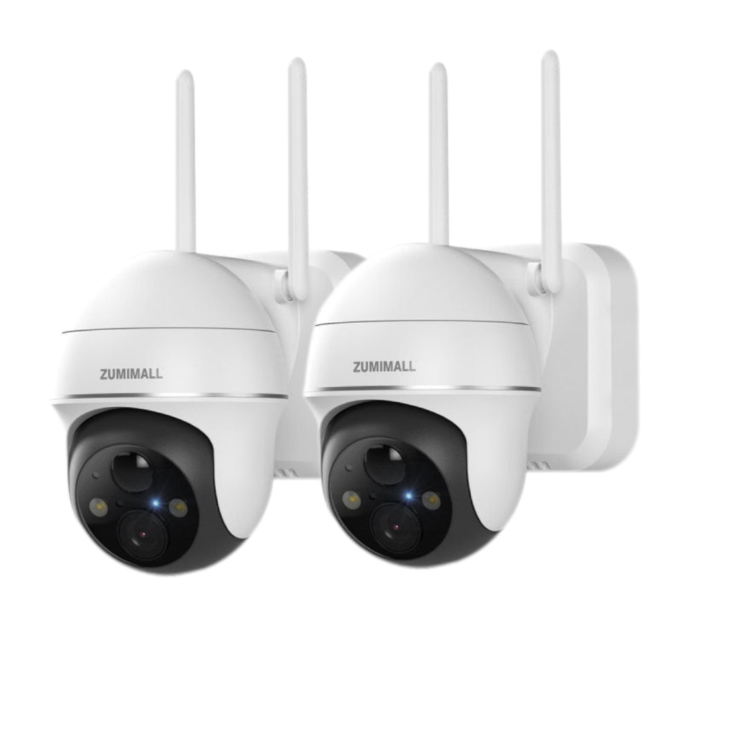2k Outdoor Battery Powered Security Camera -GX2S(2 CAM)