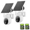 Tiejus Outdoor Solar Security Camera-PW1(2 Pack)
