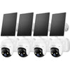 ZUMIMALL  Solar Security Camera System-GX2K(4-pack)
