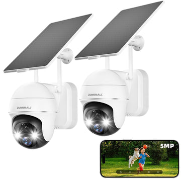 ZUMIMALL 5MP Wireless Security Camera-GX2K(2 CAM)