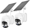 2k Outdoor Battery Powered Security Camera -GX2S(2 CAM)