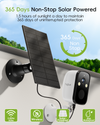 Tiejus  Outdoor Solar Powered Security Camera-MW3K (4-pack)