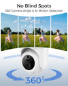 Mubilife 4K Solar Powered  Security Camera 4 Cam-Kit-M802