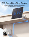 💥5W 360° Adjustable Solar Panel with Type C Port
