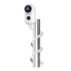 Flexible Twist Mount Without Tools or Wall Damage (White)