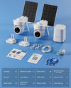 Mubilife 4K Solar Powered  Cam-Kit-M802