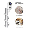 Flexible Twist Mount Without Tools or Wall Damage (White)