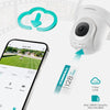 ZUMIMALL  Wired Power 5G WiFi Security Camera BK05