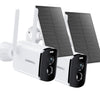 ZUMIMALL Outdoor Solar Security Camera -X6K-2PACK