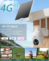 ZUMIMALL 4G LTE Cellular Security Camera-G1K