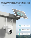 ZUMIMALL 24/7 Recording 4G LTE Cellular Camera-G3K