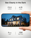 ZUMIMALL 24/7 Recording 4G LTE Cellular Camera-G3K