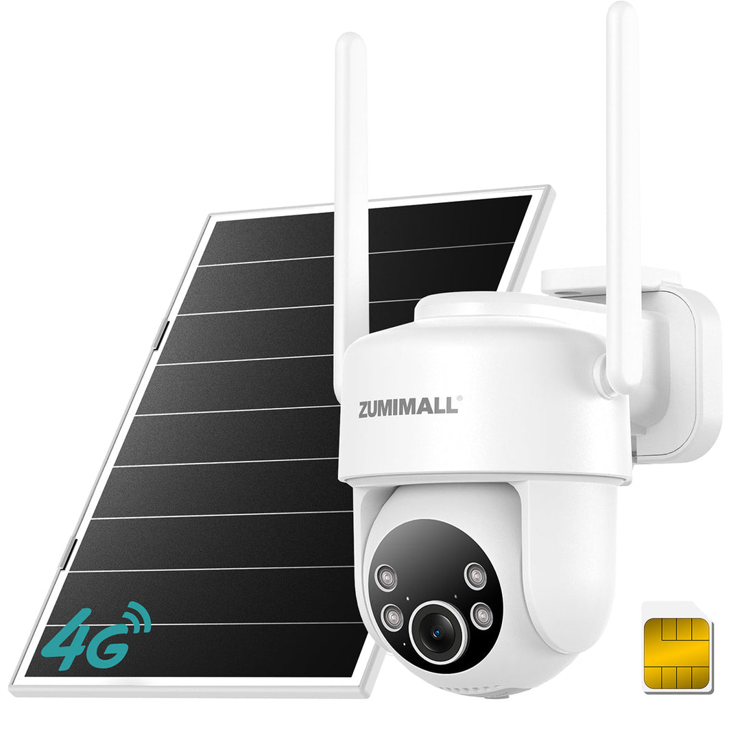ZUMIMALL 24/7 Recording 4G LTE Cellular Camera-G3K
