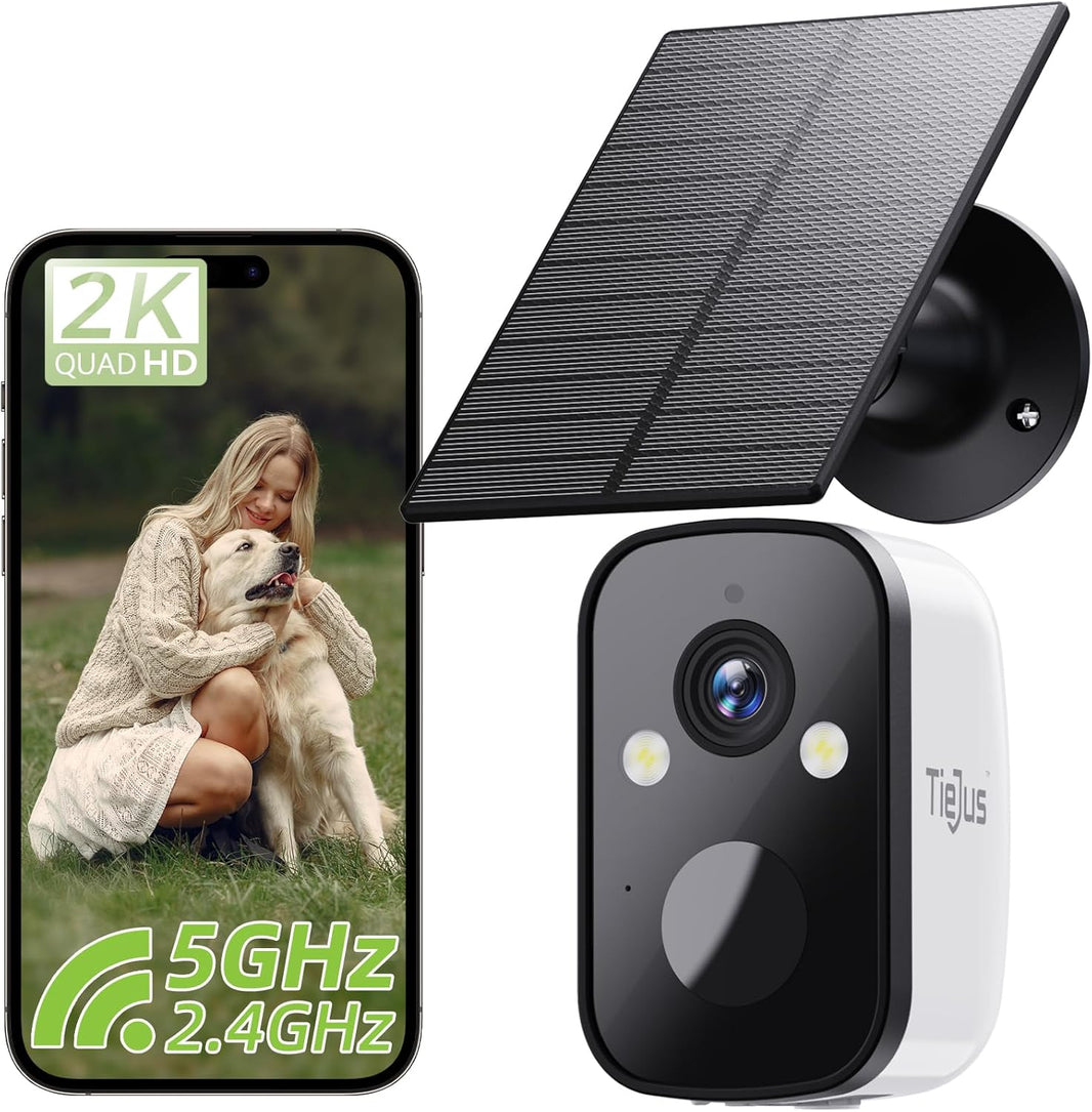 🔥2K Wireless Outdoor Solar Security Camera-MW3K