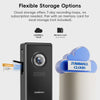ZUMIMALL Dual Lens Video Doorbell Camera -P10