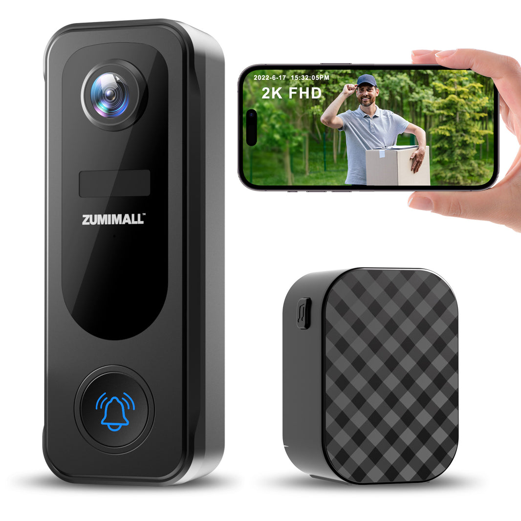 2K Battery Powerd Video Doorbell Camera-P8