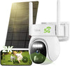 TIEJUS Solar Powered Security Camera-PW1