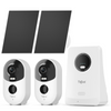 Tiejus 4MP  Wireless Outdoor Security Camera Kit-Q10