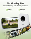 Tiejus 4MP  Wireless Outdoor Security Camera Kit-Q10