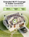 Tiejus 4MP  Wireless Outdoor Security Camera Kit-Q10