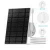 ZUMIMALL 3W Solar Panel Charger for Security Camera