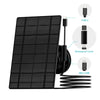 ZUMIMALL USB to USB C Adapter for Solar Panels