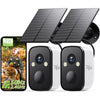 Tiejus Outdoor Solar  Powered  Security Camera-MW3K(2 PCS)