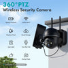 ZUMIMALL Solar Powered Wireless Security Camera-GX2BK