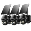 ZUMIMALL Solar Outdoor Wireless Security Camera -GX2BK