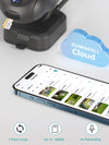 ZUMIMALL Solar Powered Wireless Security Camera-GX2BK