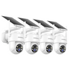 ZUMIMALL Outdoor Solar Security Camera-X3K(4 PACK)