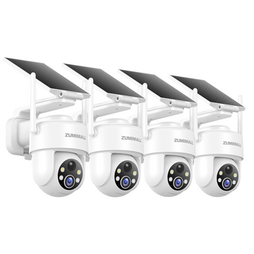 ZUMIMALL Outdoor Solar Security Camera-X3K(4 PACK)