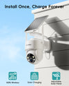 ZUMIMALL Wireless Outdoor Solar Security Camera-X3K