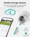 ZUMIMALL Wireless Outdoor Solar Security Camera-X3K