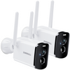 ZUMIMALL Outdoor Solar Security Camera -X6K-2PACK
