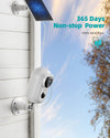 Bundle Sale-Zumimall  Outdoor Solar Camera(F5K) & (DG4K)