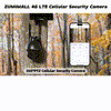 4G LTE Cellular Solar Powered Security Camera-G1K (3 PACK）