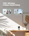 Bundle Sale-Zumimall  Outdoor Solar Camera(F5K) & (DG4K)