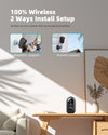 ZUMIMALL Battery  Power Wireless Security Camera-F5B