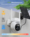 TIEJUS Solar Powered Security Camera-PW1