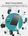 💥5W 360° Adjustable Solar Panel with Type C Port