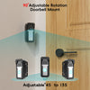 ZUMIMALL Adjustable Angle Doorbell Mount Bracket for P8