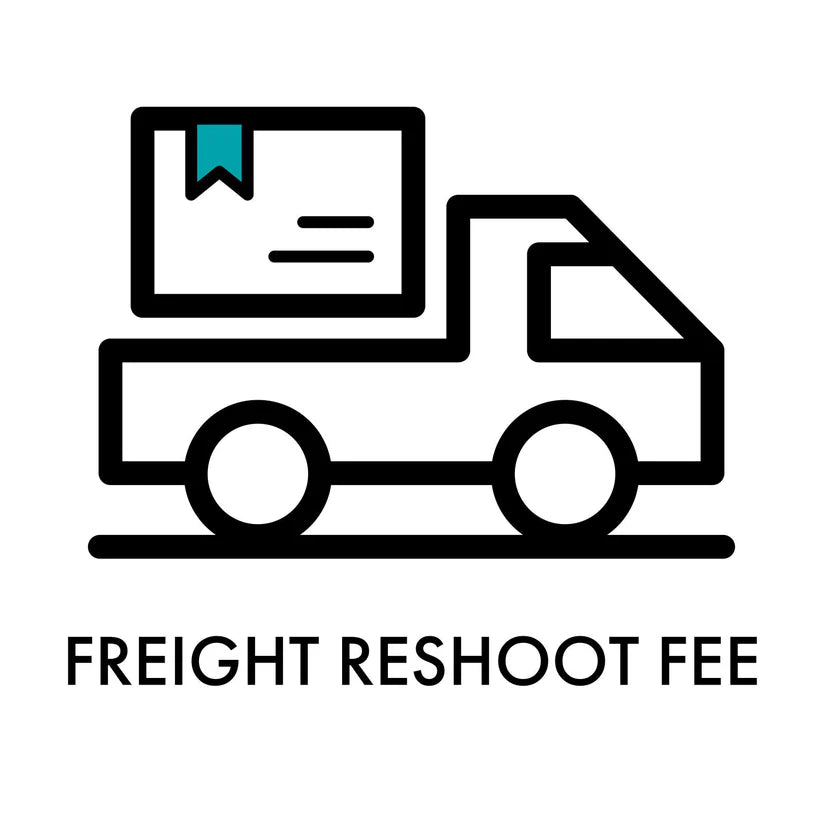 Freight reshoot fee $14