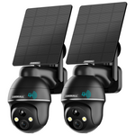 4G LTE Cellular Wireless Security Camera-G1K (2-PACK )