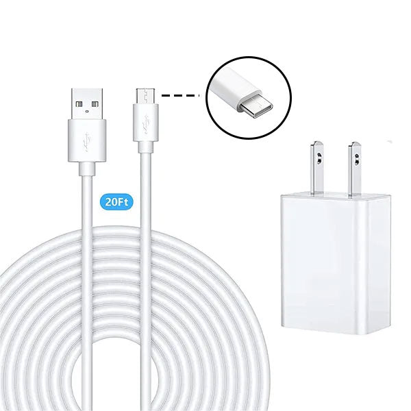 ZUMIMALL 20 Feet Power Extension Universal Cable