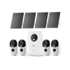 Tiejus 4MP  Wireless Outdoor Security Camera Kit-Q10
