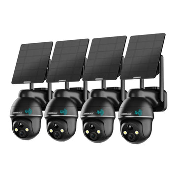 ZUMIMALL 4G LTE Cellular Solar Security Camera-G1K