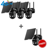 3 Pack 4G LTE Cam+1 Pack Free
