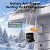 ZUMIMALL 4K AOV Dual Lens Solar Security Camera-X7K